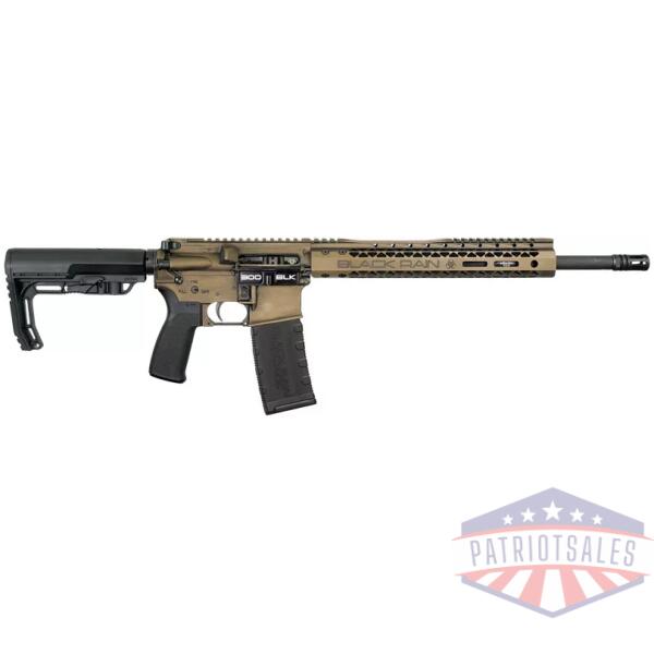 BLACK RAIN SPEC+ FUSION RIFLE - 300BLK 16" BRONZE BWORN 30RD