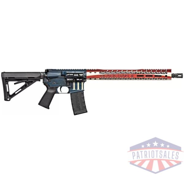 BLACK RAIN SPEC+ PATRIOT RIFLE - 300BLK 16" BETSY ROSS 30RD