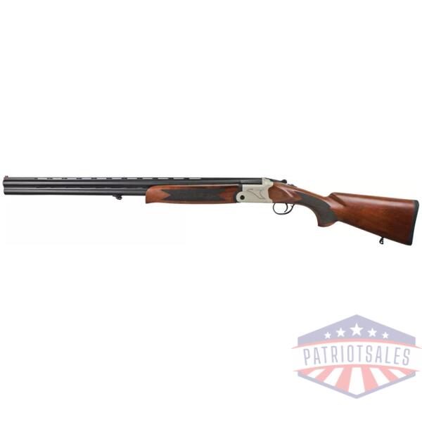 IVER JOHNSON 600 O/U 12GA. 3" - 30"VR CT-5 SILVER W/EJECTORS