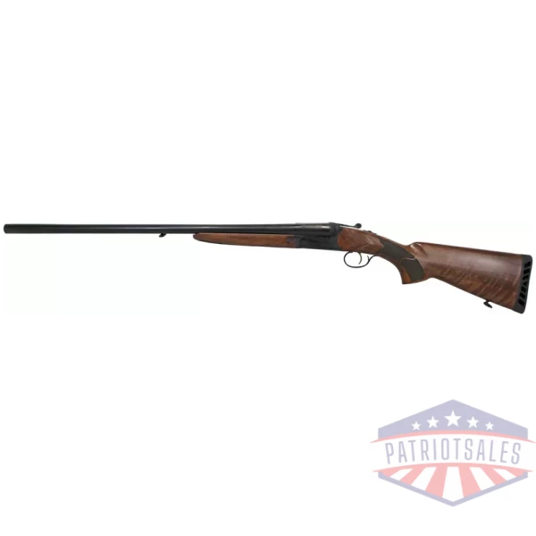 IVER JOHNSON 800 S/S 12GA. 3" - 28" CT-5 BLACK MATTE WALNUT