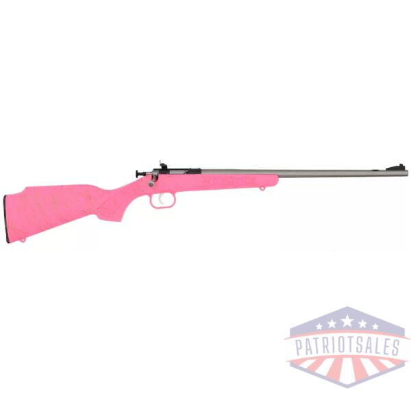 CRICKETT RIFLE G2 22LR PINK - SYNTHETIC/GOLD WEB STAINLESS