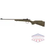 crickett rifle g2 22lr tan - synthetic/black web stainless