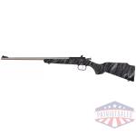 crickett rifle g2 22lr black - synthetic/white web stainless