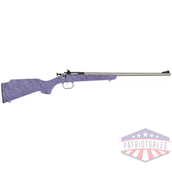 CRICKETT RIFLE G2 22LR PURPLE - SYNTHETIC/BLACK WEB STAINLESS