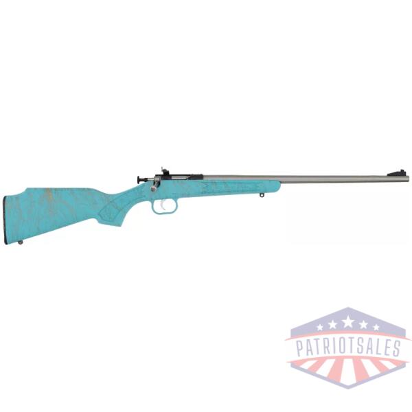 CRICKETT RIFLE G2 22LR BLUE - SYNTHETIC/GOLD WEB STAINLESS