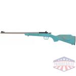 crickett rifle g2 22lr blue - synthetic/gold web stainless