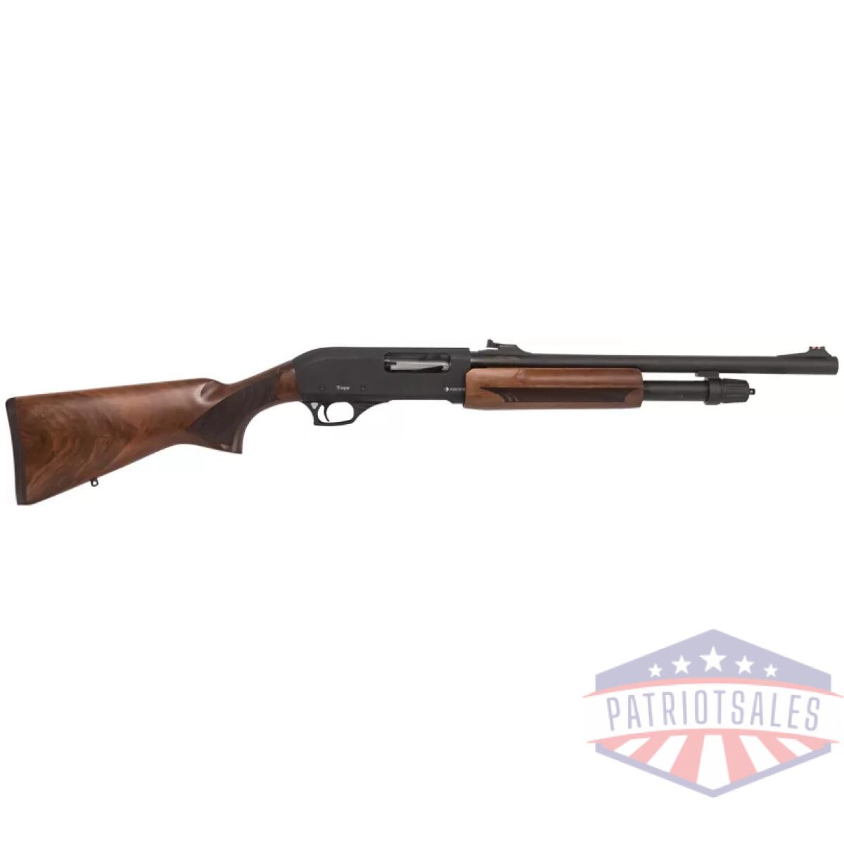 Fusion tope 12ga 18. 5"  pump - blued/walnut - image 1