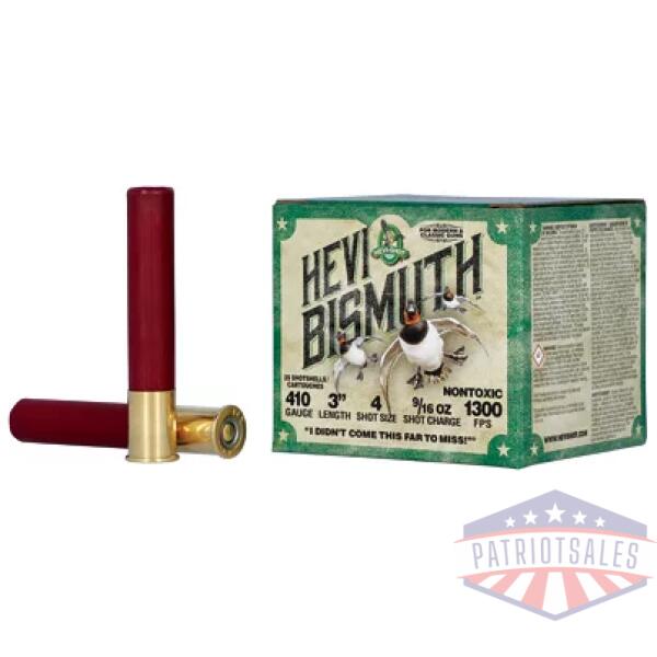 HEVI BISMUTH 410GA 3" #4 25/250