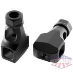 AUDERE HAMMERHEAD MUZZLE BRAKE - .338 CAL 5/8"-24 MATTE BLACK