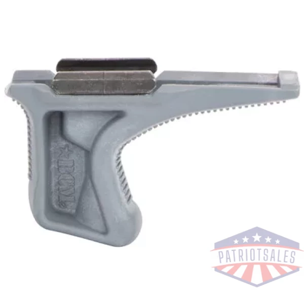BCM ANGLED GRIP WOLF GRAY - FITS PICATINNY RAILS