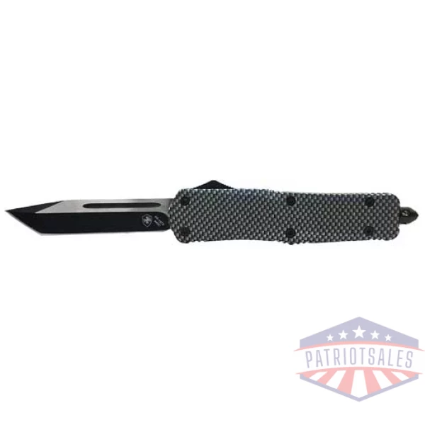 TEMPLAR KNIFE LARGE OTF CARBON - FIBER 3.5" BLACK TANTO