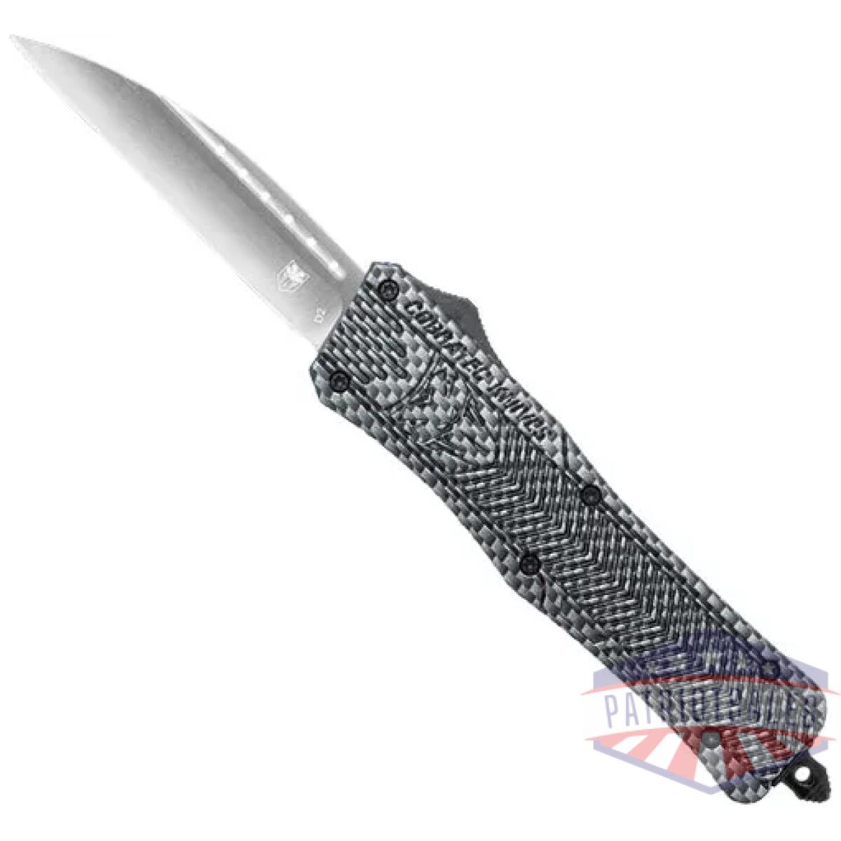 Cobratec medium ctk1 otf - carbon fiber 3" wharncliffe - image 1