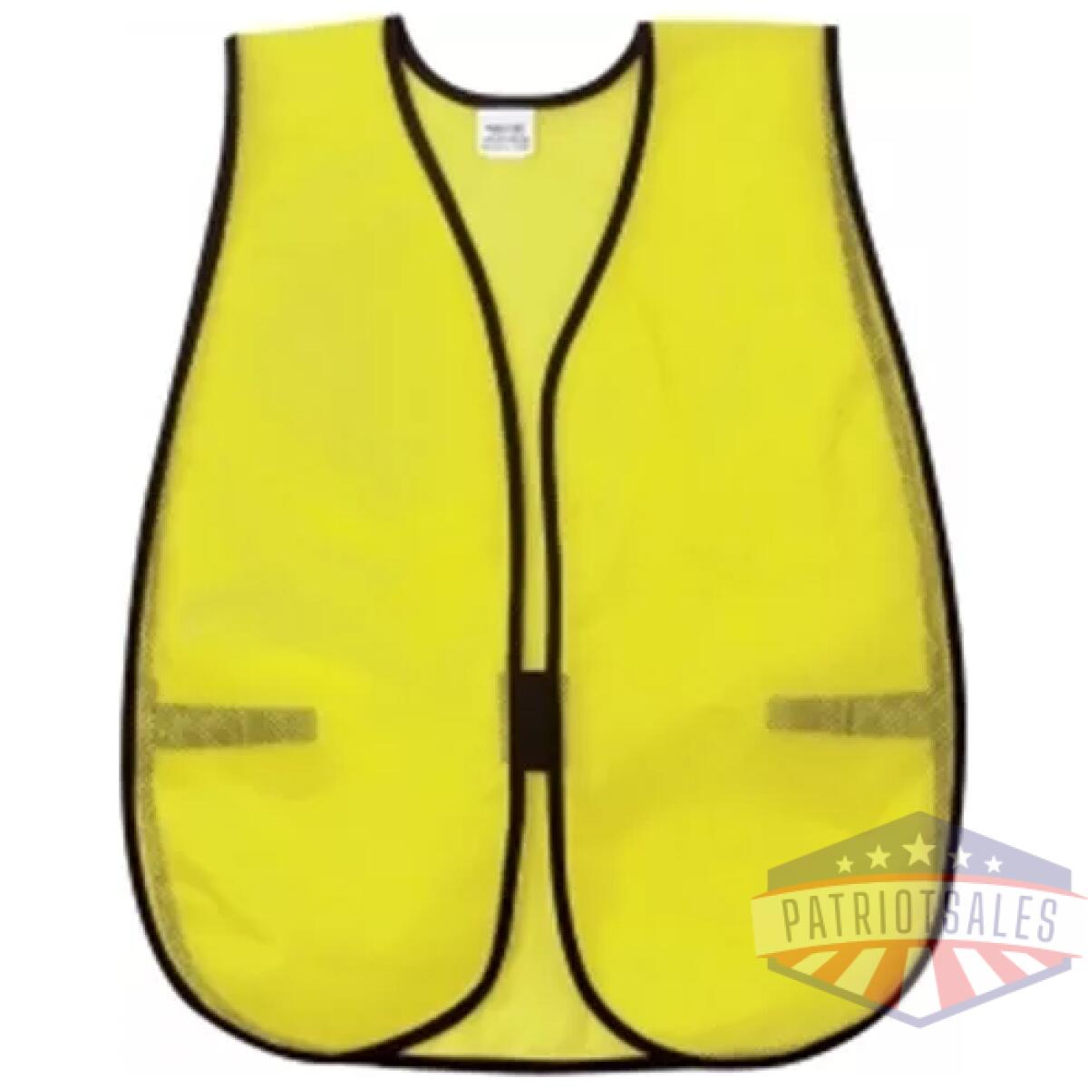 Poly, mesh safety vest, 18 x 47, lime - image 1
