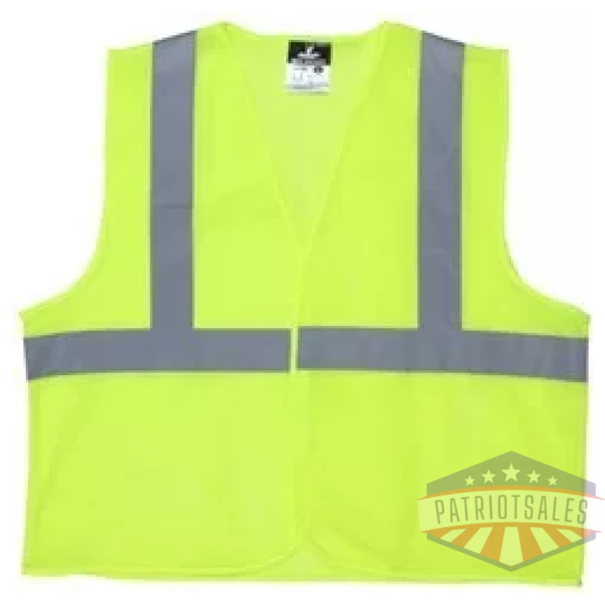 Mcr-v2cl2mlxl. Webp - class 2 mesh lime safety vest - mcr v2cl2mlxl