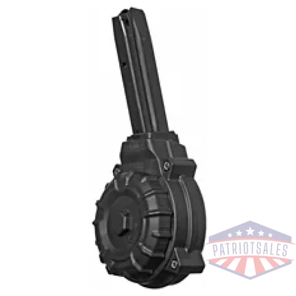 PROMAG RUGER P SRS 9MM 50RD DRUM BLK