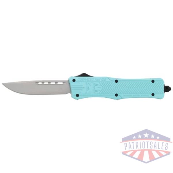COBRATEC MEDIUM CTK1 OTF - MINT BLUE 3" DROP POINT