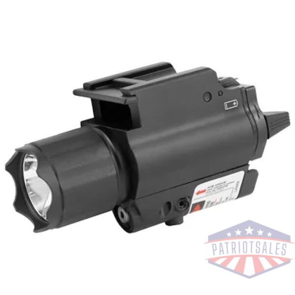 NCSTAR 200L FLASHLIGHT W/ RED LASER