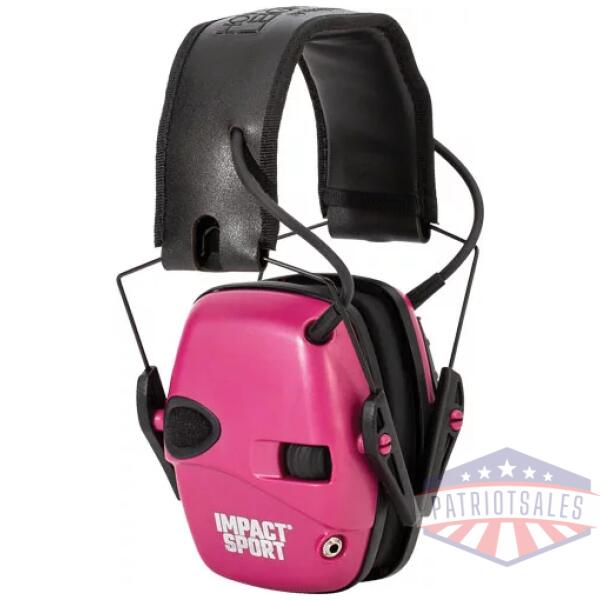 HOWARD LEIGHT IMPACT SPORT - YOUTH ELECTRONIC MUFF PINK