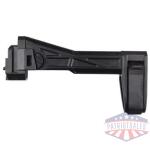 BREN2 SIDE FOLDING STABILIZING BRACE, BLK, SB LOGO