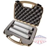 MTM SUPPRESSOR CASE HOLDS 2 - LARGE OR 3 SMALL SUP FDE
