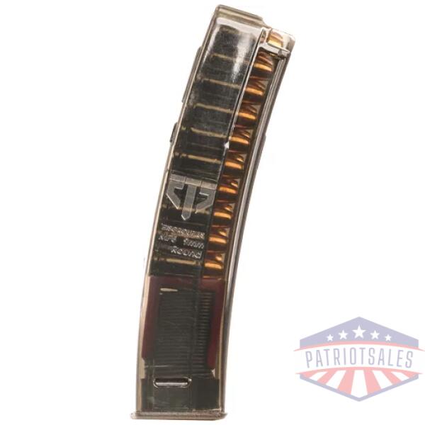 ETS MAGAZINE HK MP5 9MM 20RD - CARBON SMOKE
