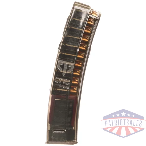 ETS MAGAZINE HK MP5 9MM 20RD - CARBON SMOKE
