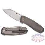 SPYDERCO TECHNO 3 TITANIUM GRY