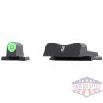 XS DXT2 PRO GREEN STD HT FOR - S&W M&P/2.0 SHIELD PLUS/OR SET