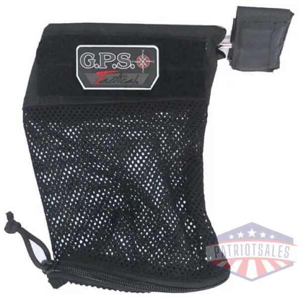 GPS TACTICAL AR15 BRASS - CATCHER HOOK & LOOP BLACK