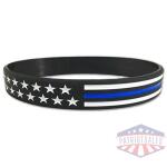 Thin Blue Line American Flag Bracelet