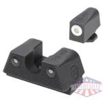TRUGLO TRITIUM X FOR GLOCK WHT SET