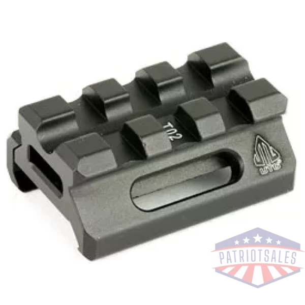 UTG SSLM PIC RISR MNT .5" HT 3 SLOTS