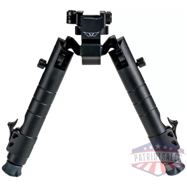 WARNE SKYLINE PRECISION BIPOD - 6.9"-9.1" 19OZ PIC/WEAVER