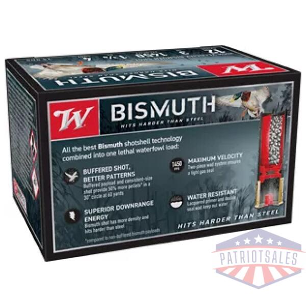 WIN BISMUTH 12GA 3" #4 15/150