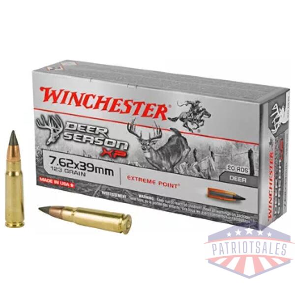WIN DEER SEASON 7.62X39 123GR 20/200