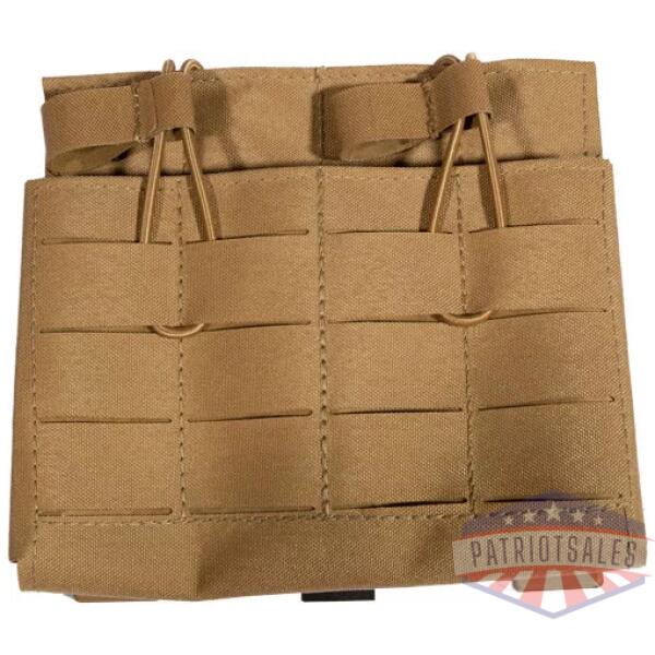 GREY GHOST GEAR DOUBLE 7.62 - MAG POUCH LAMINATE COYOTE