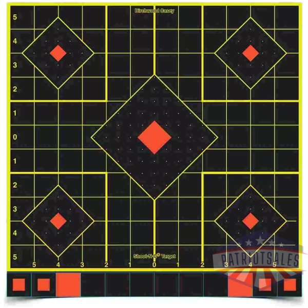 Birchwood Casey Shoot-N-C Sight In Targets 12" 100/ct