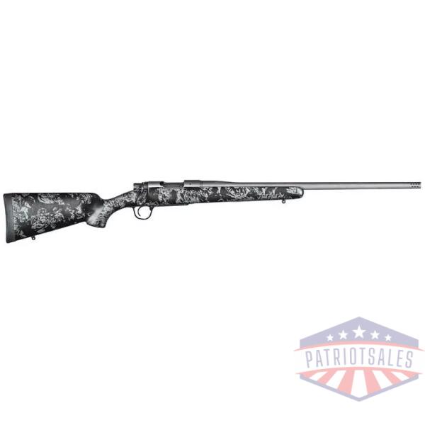 Christensen Arms Mesa FFT Rifle 7mm PRC 3rd Magazine 22" Barrel Tungsten Cerakote Carbon with Gray Accents
