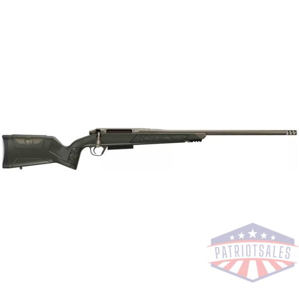 Christensen Arms Evoke Rifle 6.5 PRC 4rd Magazine 22" 5/8x24" Threaded Barrel Bronze and OD Green