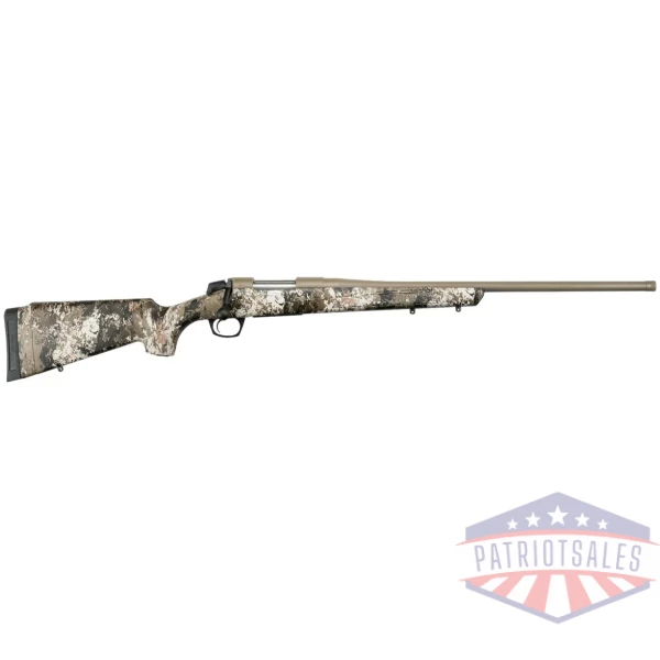 CASCADE Cerakote/Blued/Veil Camo -- 6.5 PRC - 24" Thrd 5/8x24