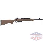 CVA Cascade SR-80 Rifle .308 Win 5rd Magazine 18" 5/8x24 Threaded Barrel FDE with Black Web