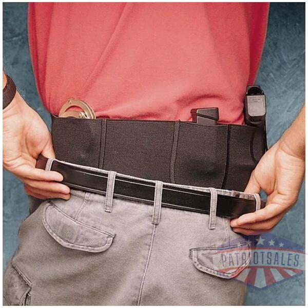 DeSantis 5" Belly Band Extra Large 44" - 50" Black Ambi