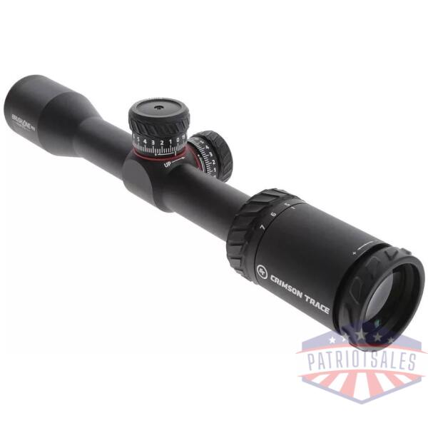 Crimson Trace Brushline Pro Rifle Scope - 2-7x32mm 1" SFP BDC Rimfire