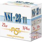 Nobel NSI 28T1 Shotshell 28 ga 2-3/4" 3/4 oz 1300 fps #7.5 25/ct