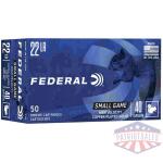 Federal Game-Shok Rimfire Ammunition .22 LR 40 gr CPS 50/box