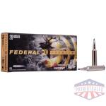 Federal Terminal Ascent Rifle Ammuntion .28 Nosler 155gr 3200 lbs20/ct
