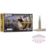 Federal Premium Vital-Shok Rifle Ammunition .338 Win Mag 200 gr BT 2930 fps 20