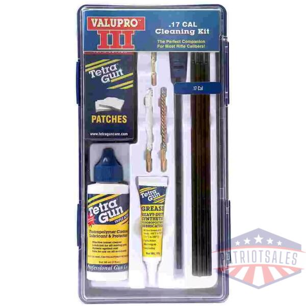 Tetra ValuPro III Gun Cleaning Kit .17 cal Handgun/Rifle