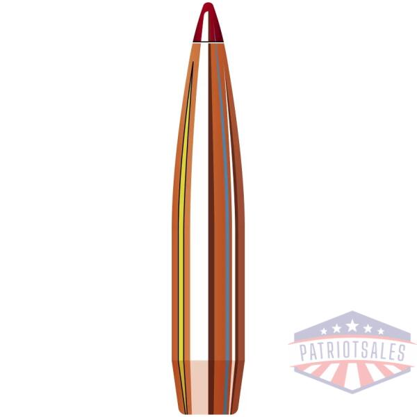 Hornady ELD Match Bullets with Heat Shield .25 cal .257" 134 gr ELD MATCH (1-7/5) 100/ct