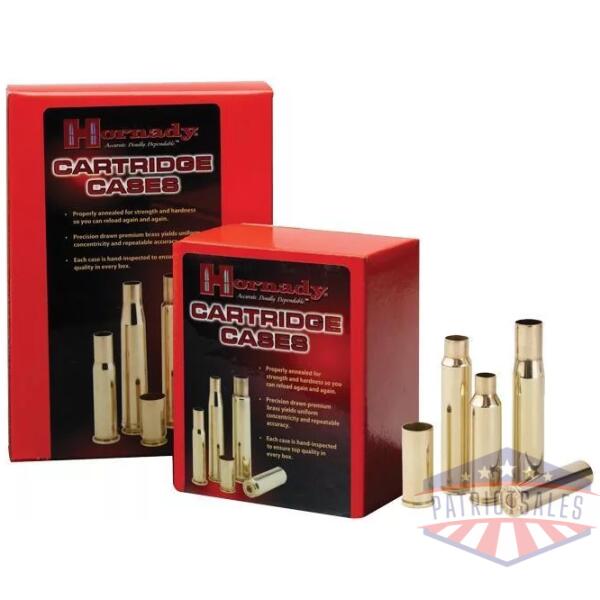 Hornady Unprimed Brass Rifle Cartridge Cases .204 Ruger 50/ct